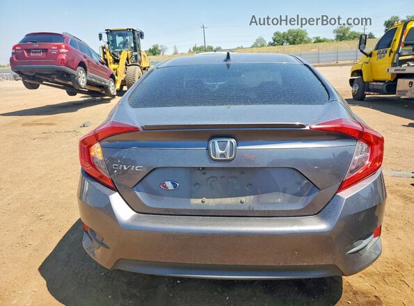 19XFC1F31HE014159 2017 HONDA CIVIC Gray Вид ззаду