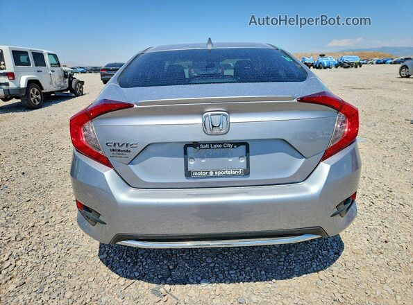 19XFC1F31KE016596 2019 HONDA CIVIC Серебряный Вид сзади