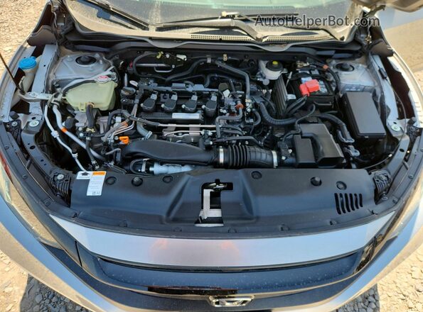 19XFC1F31KE016596 2019 HONDA CIVIC Серебряный Вид задней части салона