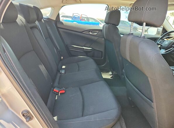 19XFC1F31KE016596 2019 HONDA CIVIC Серебряный Вид задних сидений