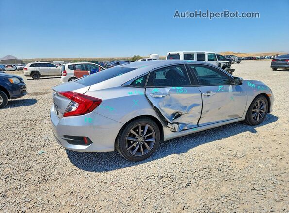 19XFC1F31KE016596 2019 HONDA CIVIC Серебряный Задняя правая четверть