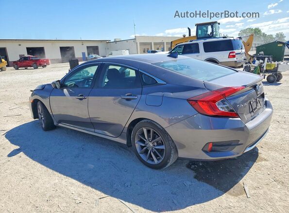 19XFC1F31LE008354 2020 HONDA CIVIC Gray Հետևի ձախ