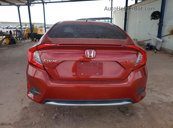 19XFC1F31LE011139 2020 HONDA CIVIC Red Հետևի տեսք