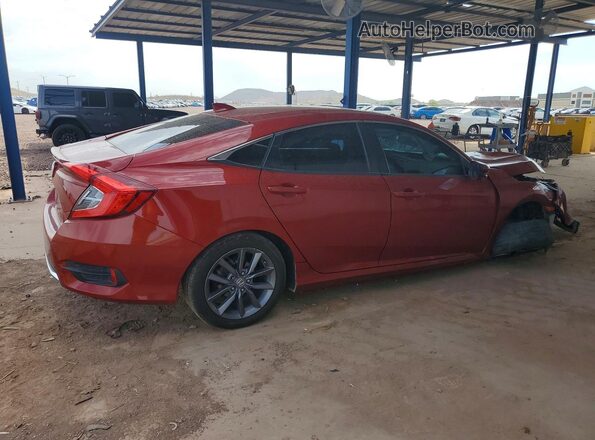 19XFC1F31LE011139 2020 HONDA CIVIC Red Հետևի աջ
