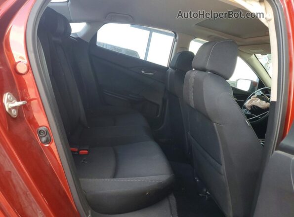 19XFC1F31LE011139 2020 HONDA CIVIC Red Հետևի նստատեղերի տեսք