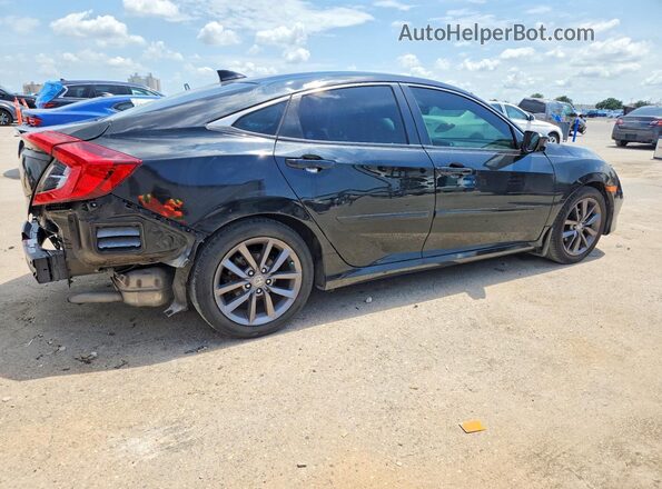19XFC1F31LE017944 2020 HONDA CIVIC Черный Задняя правая четверть