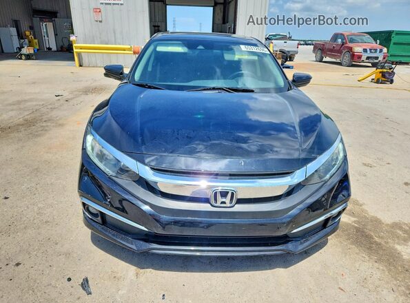 19XFC1F31LE017944 2020 HONDA CIVIC Черный Вид спереди
