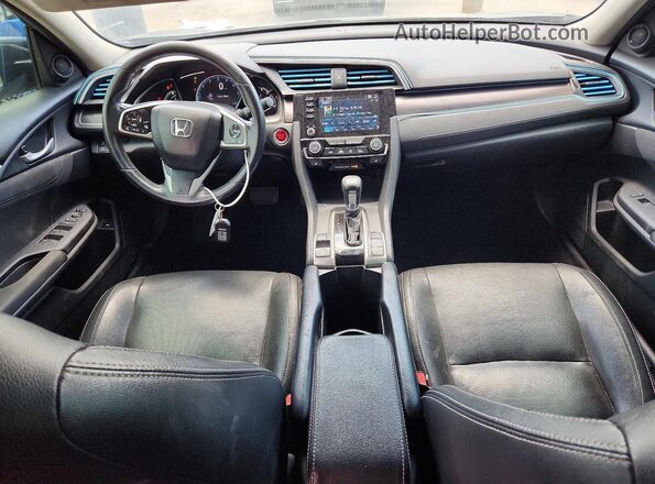 19XFC1F31LE017944 2020 HONDA CIVIC Черный Вид панели приборов
