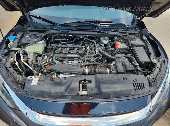 19XFC1F31LE017944 2020 HONDA CIVIC Черный Вид задней части салона