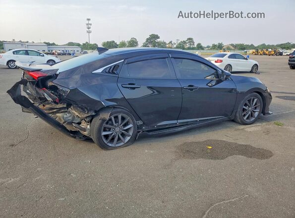 19XFC1F31LE201314 2020 HONDA CIVIC Black უკანა მარჯვენა
