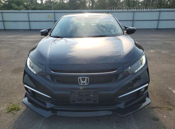 19XFC1F31LE201314 2020 HONDA CIVIC Black წინა ხედი