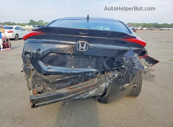19XFC1F31LE201314 2020 HONDA CIVIC Black უკანა ხედი