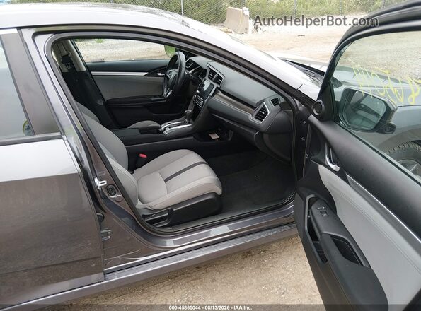 19XFC1F31ME001552 2021 HONDA CIVIC Gray Widok wnętrza z przodu