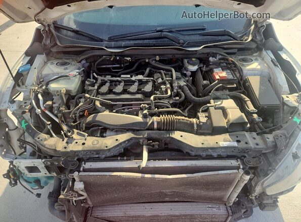 19XFC1F31ME003298 2021 HONDA CIVIC White Вид задньої частини салону