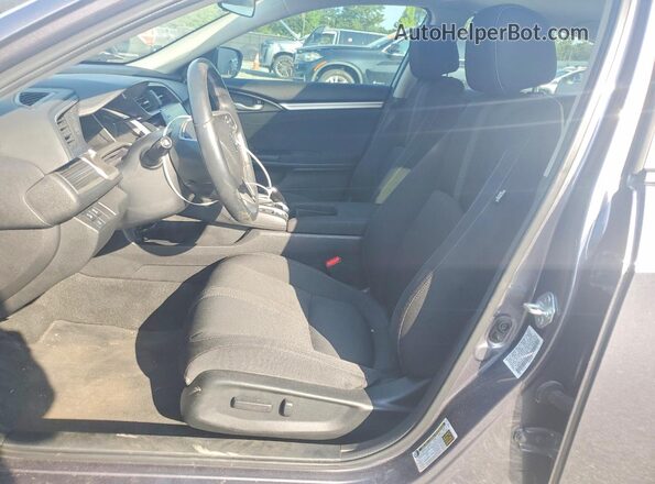 19XFC1F31ME006606 2021 HONDA CIVIC Gray Front interior view