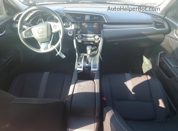 19XFC1F31ME006606 2021 HONDA CIVIC Gray Dashboard view