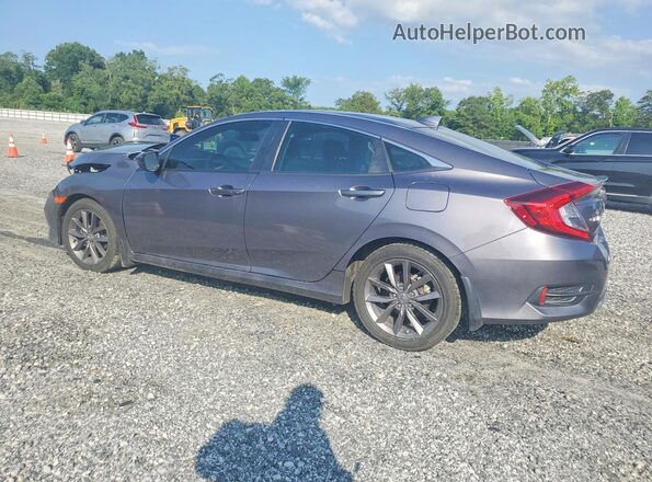 19XFC1F31ME006606 2021 HONDA CIVIC Gray Rear left