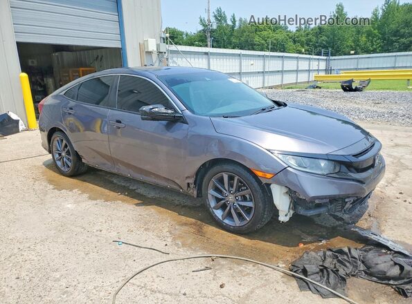 19XFC1F31ME008792 2021 HONDA CIVIC Charcoal Front right