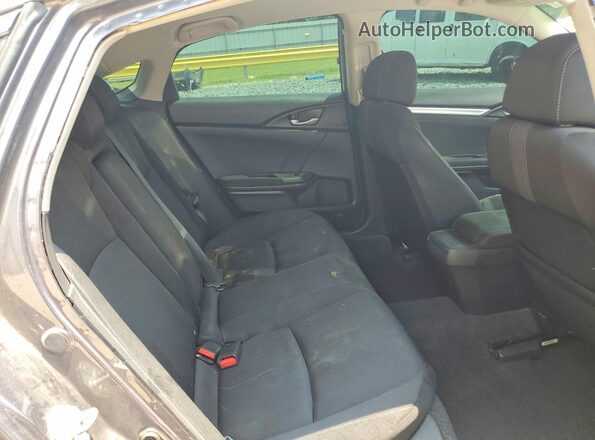 19XFC1F31ME008792 2021 HONDA CIVIC Charcoal Rear seats view