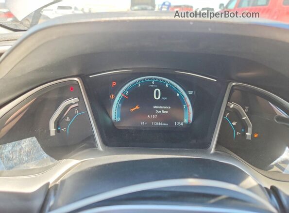 19XFC1F32GE040641 2016 HONDA CIVIC Gray ხელსაწყოთა პანელის ხედი