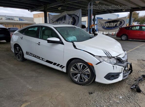 19XFC1F32GE200596 2016 HONDA CIVIC Белый Передняя правая четверть