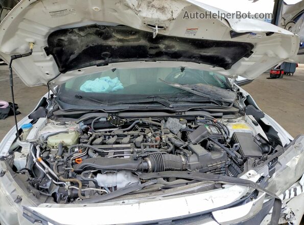 19XFC1F32GE200596 2016 HONDA CIVIC Белый Вид задней части салона