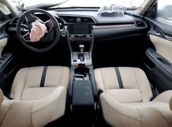 19XFC1F32GE200596 2016 HONDA CIVIC Белый Вид панели приборов