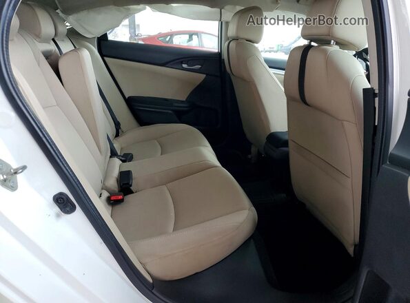 19XFC1F32GE200596 2016 HONDA CIVIC Белый Вид задних сидений