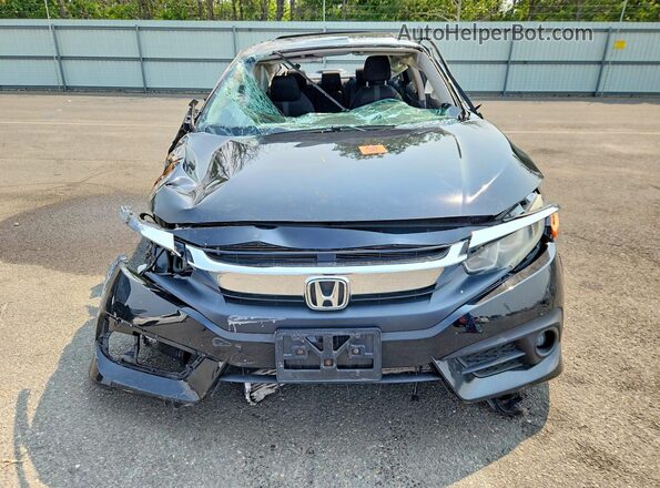 19XFC1F32GE223781 2016 HONDA CIVIC Black Widok z przodu