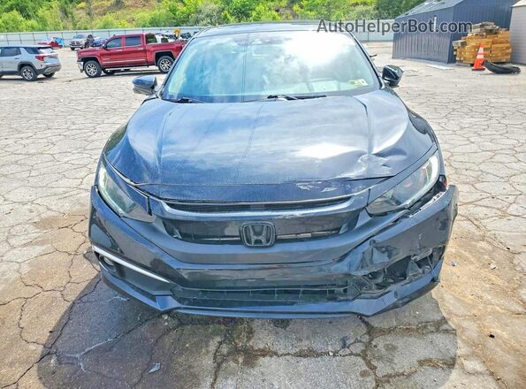 19XFC1F32LE013496 2020 HONDA CIVIC Черный Вид спереди