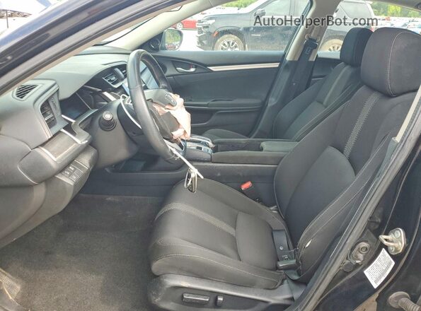 19XFC1F32LE013496 2020 HONDA CIVIC Черный Вид салона спереди