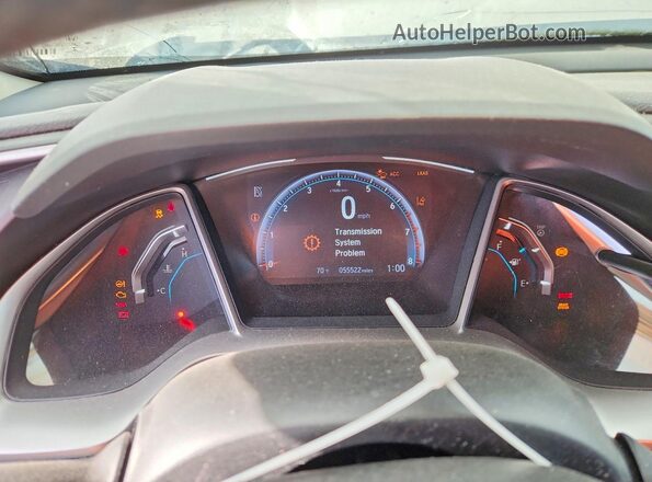19XFC1F32LE210944 2020 HONDA CIVIC Silver Vista del cuadro de instrumentos