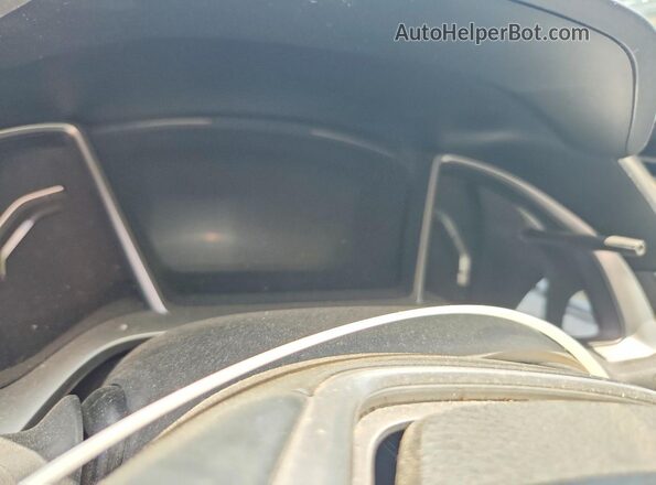 19XFC1F32ME010616 2021 HONDA CIVIC White Вид щитка приладів