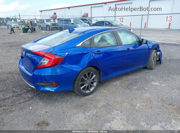 19XFC1F32ME209178 2021 HONDA CIVIC Blue უკანა მარჯვენა