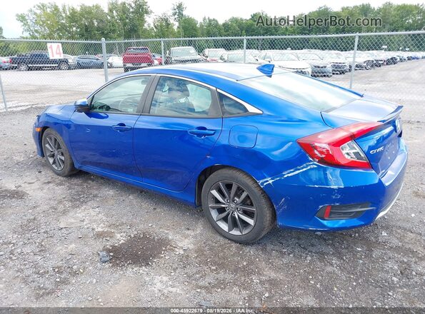 19XFC1F32ME209178 2021 HONDA CIVIC Blue უკანა მარცხენა