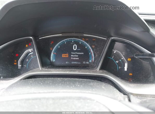 19XFC1F32ME209178 2021 HONDA CIVIC Blue უკანა სავარძლების ხედი