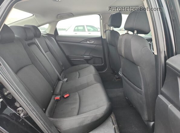 19XFC1F33GE209632 2016 HONDA CIVIC Черный Вид задних сидений