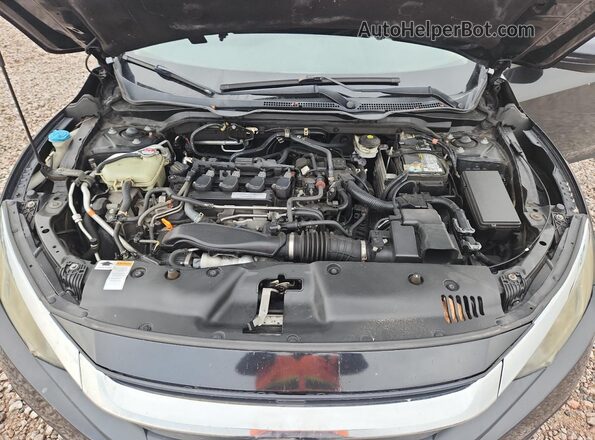 19XFC1F33GE209632 2016 HONDA CIVIC Черный Вид задней части салона