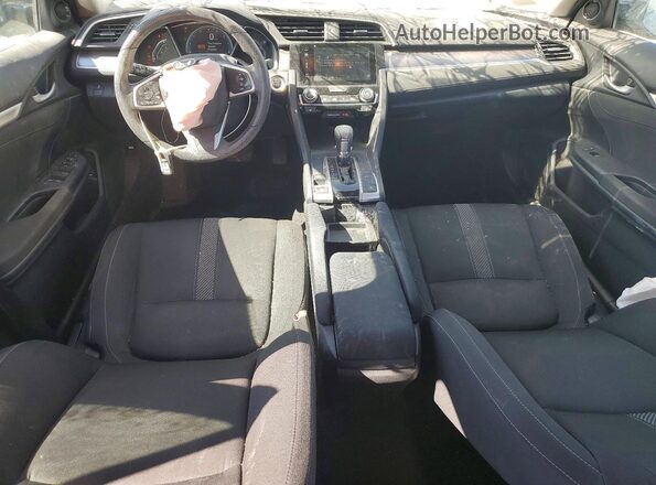 19XFC1F33HE209115 2017 HONDA CIVIC Black Dashboard view