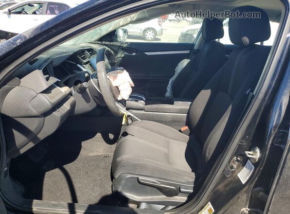 19XFC1F33HE209115 2017 HONDA CIVIC Black Front interior view