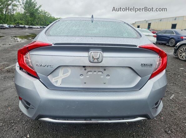 19XFC1F33KE210482 2019 HONDA CIVIC Серебряный Вид сзади