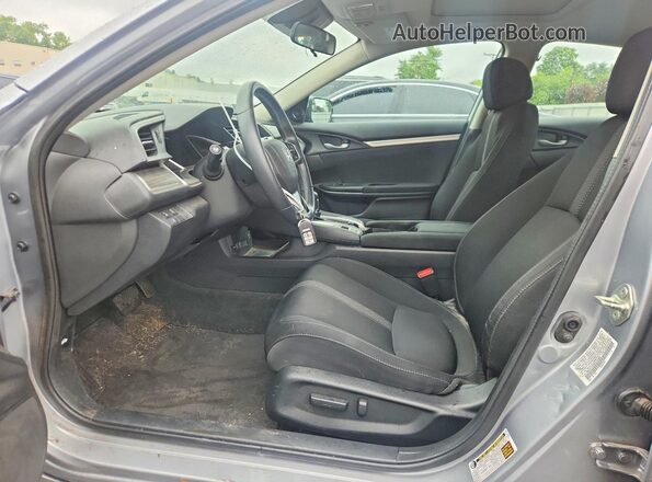 19XFC1F33KE210482 2019 HONDA CIVIC Серебряный Вид салона спереди