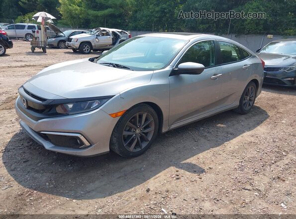 19XFC1F33LE000398 2020 HONDA CIVIC Silver Front left