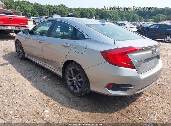 19XFC1F33LE000398 2020 HONDA CIVIC Silver Rear left