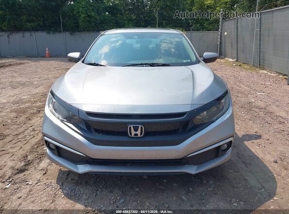 19XFC1F33LE000398 2020 HONDA CIVIC Silver Instrument cluster view