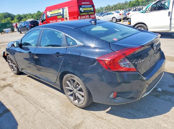 19XFC1F33LE002216 2020 HONDA CIVIC Black უკანა მარცხენა