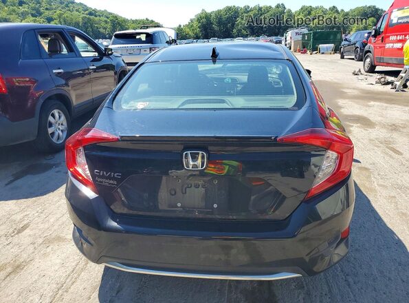 19XFC1F33LE002216 2020 HONDA CIVIC Black უკანა ხედი