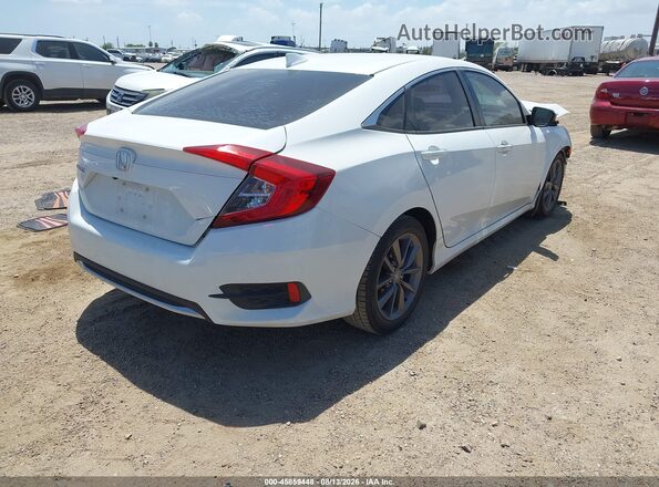 19XFC1F33LE014219 2020 HONDA CIVIC White უკანა მარჯვენა