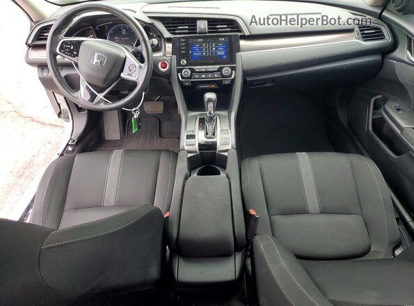 19XFC1F33LE203548 2020 HONDA CIVIC Silver Dashboard view