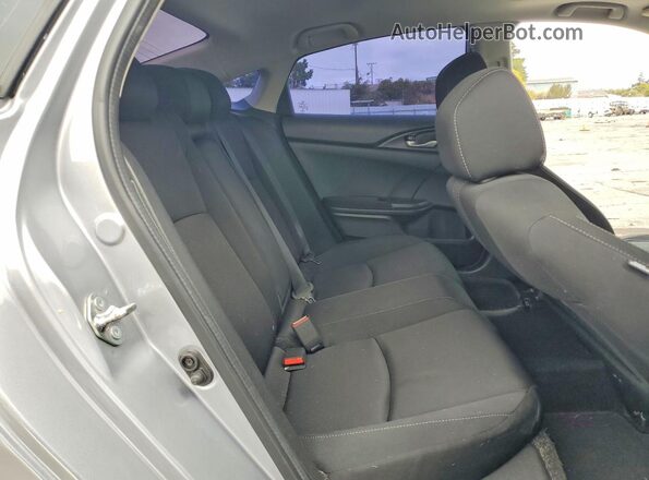 19XFC1F33LE203548 2020 HONDA CIVIC Silver Rear seats view